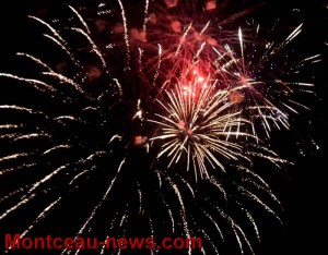 Feux d’artifice et concert à Génelard