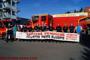 Journée portes ouvertes du centre d’incendie et de secours de Montceau-les-Mines