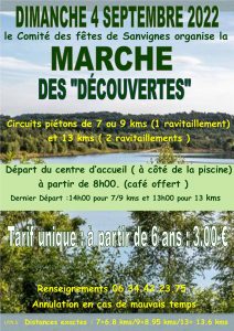Marche des découvertes (Sanvignes)