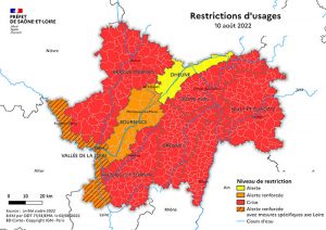 Aggravation de la sécheresse en Saône-et-Loire