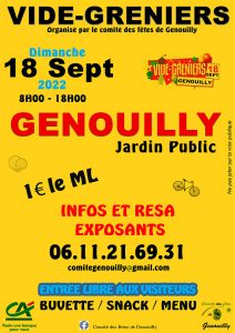Comité des fêtes de Genouilly