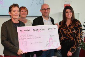 Entreprise NOVIUM… Soutenir Octobre Rose