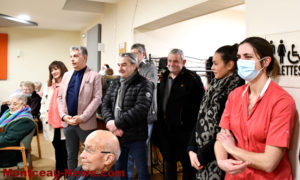 Saint-Vallier : Voeux aux Tilleuls