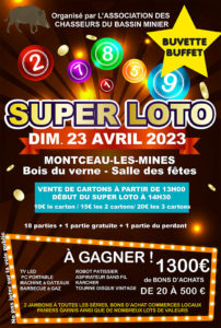 Super loto des chasseurs du bassin minier (Sortir)