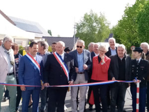 Les Bizots : l’inauguration de la place de l’église