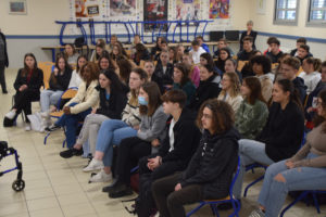 Montceau-les-Mines : Lycée Parriat et Claudie Haigneré
