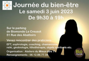 3e édition de la journée du bien-être au Creusot samedi 3 juin dès 9h30