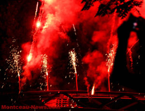 Montceau-les-Mines : Feu d’artifice du 13 juillet