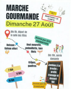 L’incontournable fête de Martigny le Comte est de retour…