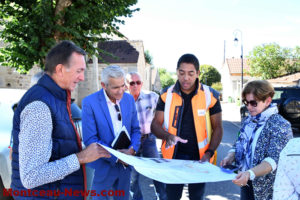Saint-Romain-sous-Gourdon : Visite de David Marti