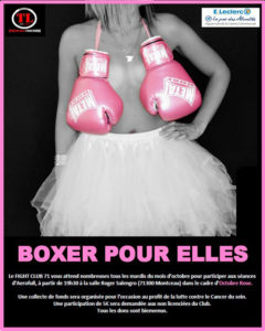 Le FICHT CLUB 71 se met en rose !