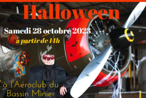 Pouilloux : L’Aéro-Club du Bassin Minier (ACBM) fête Halloween
