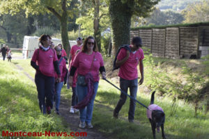 Les foulées rose à Blanzy