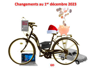 Ce qui a changé au 1er décembre