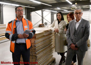 Montceau-les-mines : lancement des travaux de la recyclerie