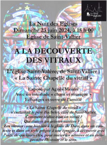 Dans le cadre de la nuit des églises