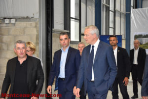 Législatives : Bruno Le Maire vient soutenir Louis Margueritte et Marie-Claude Jarrot à Torcy