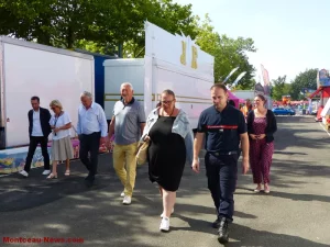 Montceau : Avant l’ouverture de la fête foraine