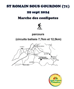 Marche des confipotes à Saint-Romain-sous-Gourdon