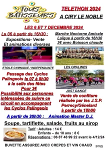 Téléthon à Ciry-le-Noble