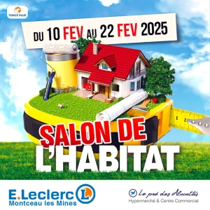 Salon de l’Habitat dans la galerie marchande de Leclerc