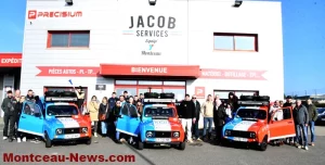 Montceau-les-Mines : un 4L Trophy familial