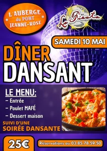 Auberge du Pont Jeanne Rose – Dancing « La Fiesta »