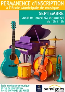 Ecole municipale de musique de Sanvignes