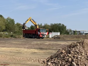 Premier coup de pelle pour le centre de dialyse du bassin minier