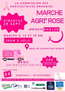 Les Bizots : la Marche Agri’rose est annoncée !