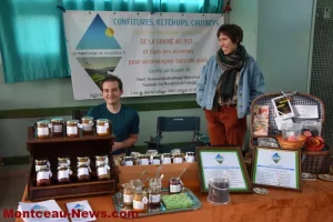 Ecuisses : le marché de producteurs Bienvenue à la ferme sous le soleil