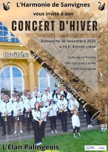 Concert d’hiver de l’Harmonie de Sanvignes