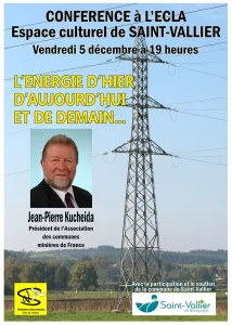 Saint Vallier : conférence sur les enjeux climatiques