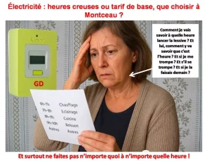 Électricité : heures creuses ou tarif de base, que choisir à Montceau ?