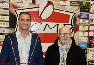 RCMB : remise de 140 sacs par Baptiste Guillemet de Capifrance