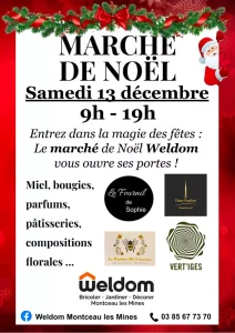 Montceau-les-Mines : Marché de Noël dans votre Weldom