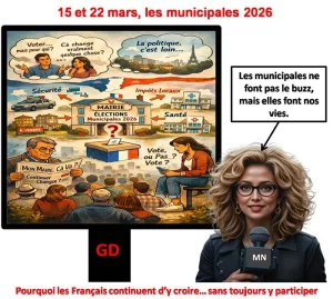 15 et 22 mars, les municipales 2026