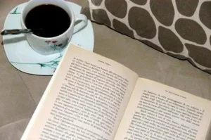 Saint-Vallier  :  Café-lecture “Mine de Lire”