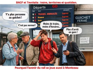 SNCF et Trenitalia : trains, territoires et quotidien.