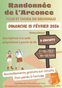 Randonnée pédestre à Saint-Didier-en-Brionnais