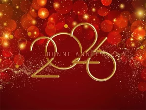 Belle année 2026 avec optimisme et santé pour tous
