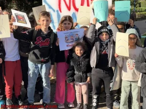 Blanzy se soulève contre la fermeture d’une classe à Lucie Aubrac !