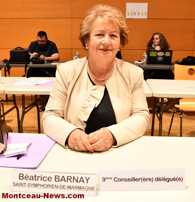 Béatrice Barnay 9ème conseillère déléguée