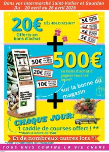 Dans vos Intermarché de Gourdon et Saint-Vallier