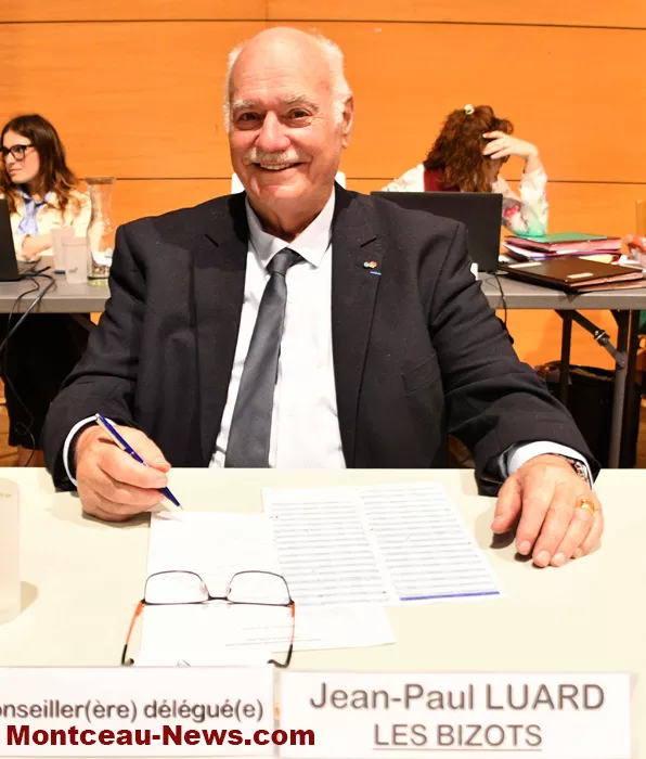 Jean-Paul Luard 8ème conseiller délégué