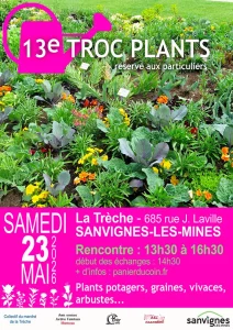 Le 13e Troc Plants revient à Sanvignes-les-Mines