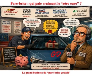Pare-brise : qui paie vraiment le “zéro euro” ?