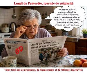 Lundi de Pentecôte, journée de solidarité