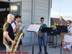 Blanzy : Les Saxos sur le Toit