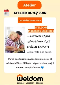 Dans magasin Weldom – Montceau
